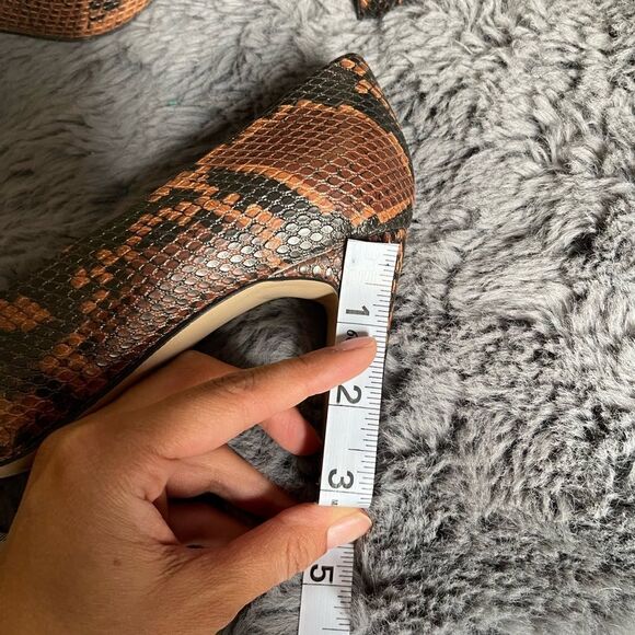 Franco sarto faux snake print heels‎ - Picture 8 of 8